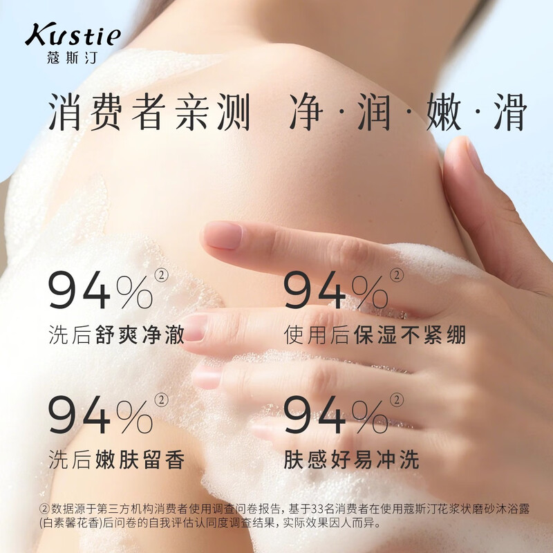 Costin Shower Gel Real Flower Petals Shower Lotion Moisturizing Travel Size Sample White Jasmine Shower Gel 50g + Huaying Shampoo 50g + Conditioner 50g