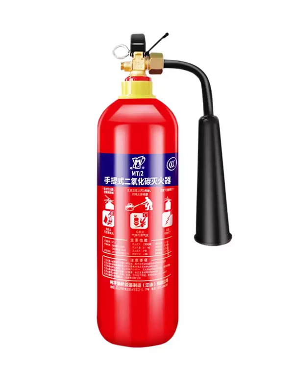 Carbon dioxide fire extinguisher 2/5/7/24kg 3kg portable trolley type CO2 dry ice gas machine room factory use MTT/10 trolley type carbon dioxide fire extinguishing