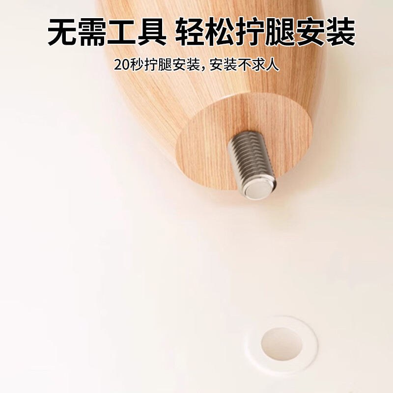 Zhuobo monitor elevated computer stand computer desktop storage rack thickened storage rack ZJ02 white 55cm