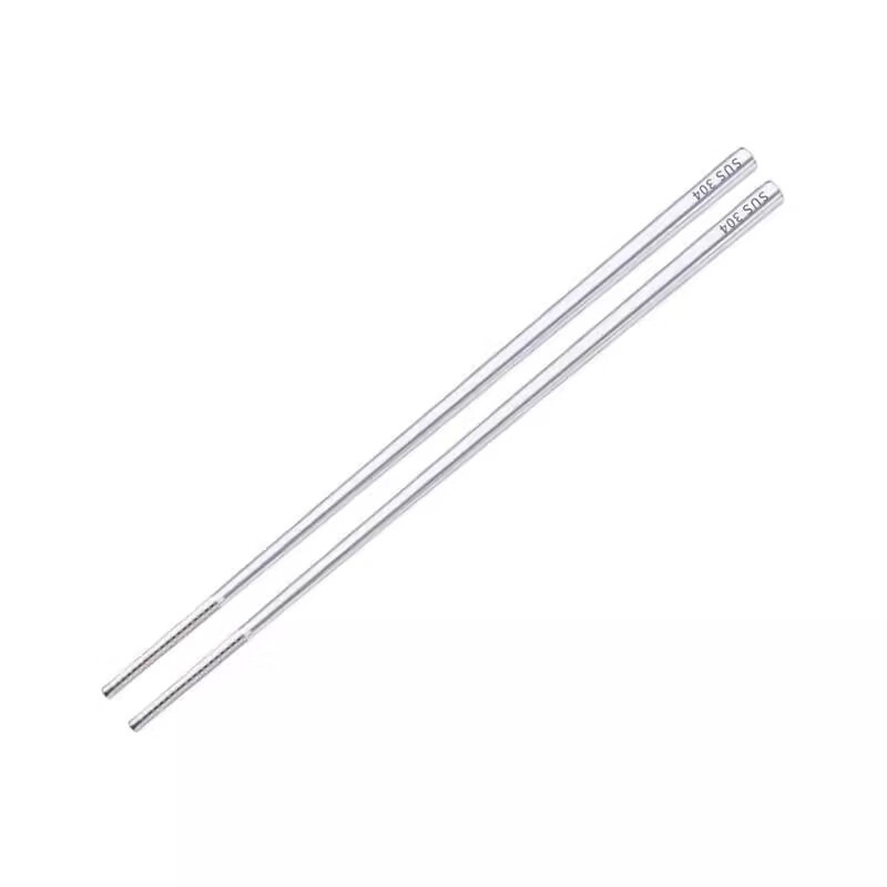 HAGCZATNG customized stainless steel chopsticks 316L with engraved name and logo, special 304 for school and home, non-slip, one person and one chopstick, stainless steel color, one pair, 304 stainless steel, adult size