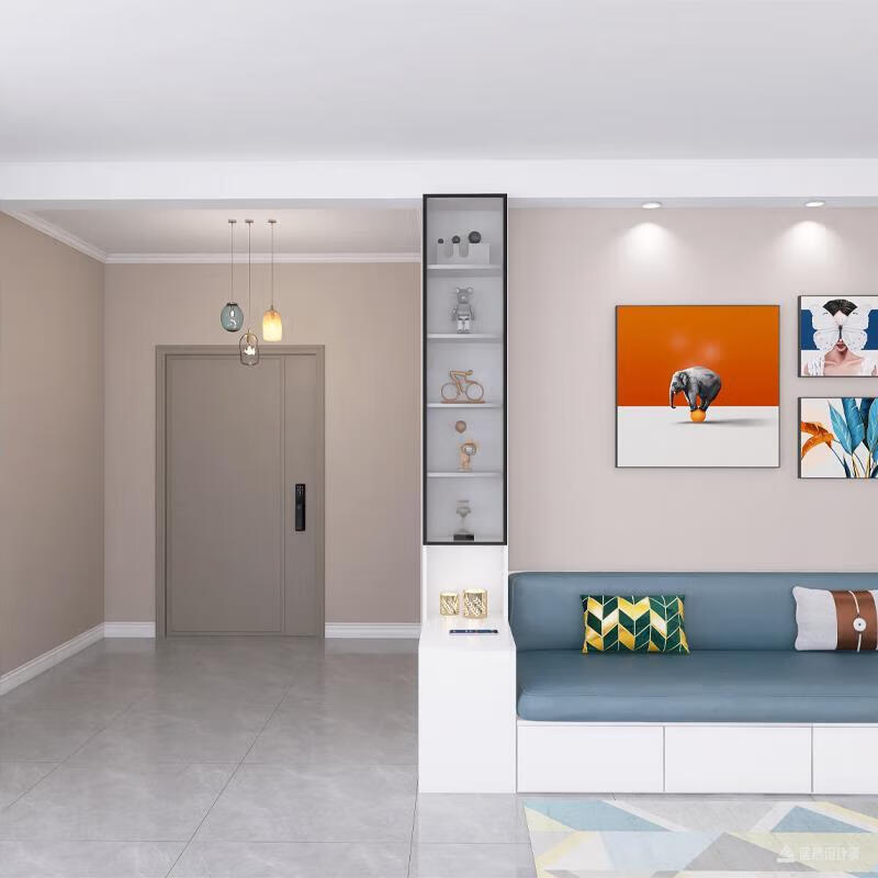 Ximofang living room sofa cabinet integrated storage card seat bookcase with cabinet door small apartment tatami sofa side cabinet combination style 1 230cm card seat bookcase