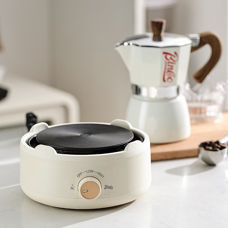 Bincoo Moka pot coffee pot household small electric stove set Italian hand-brewed coffee pot appliances