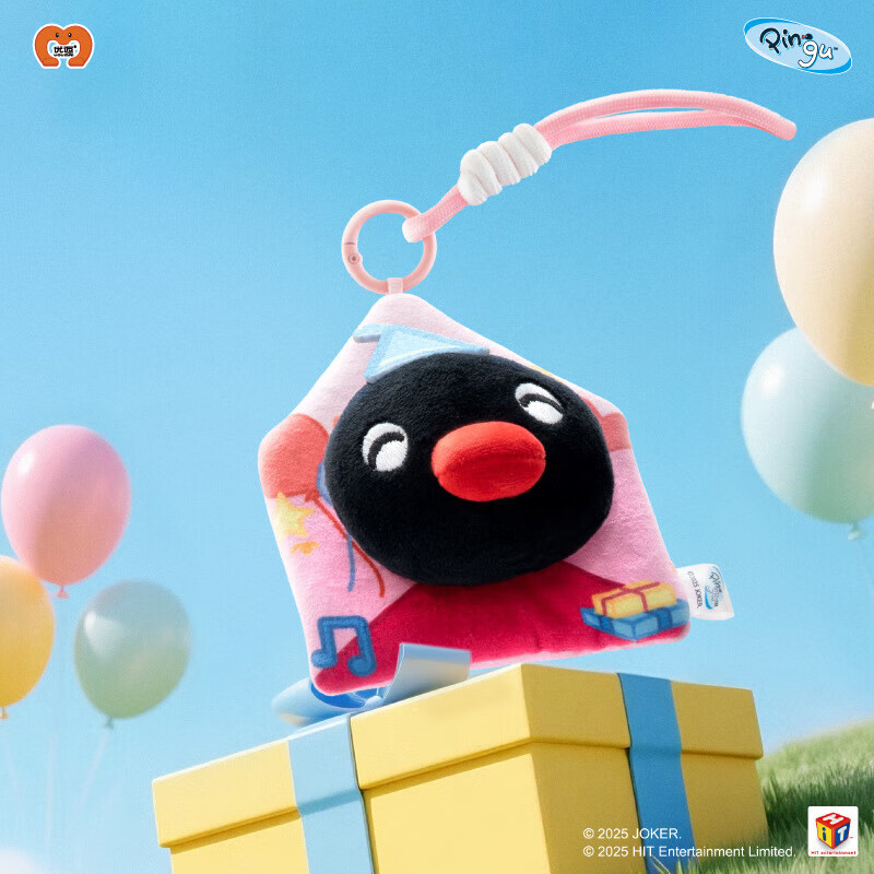 Genuine Pingu Penguin Pendant Southern Letter Series Plush Doll Pendant Keychain Bag Penguin Key 12cmpingu Southern Letter Series Pendant-Southern Messenger Blue Genuine Authorization + Anti-Counterfeiting Label