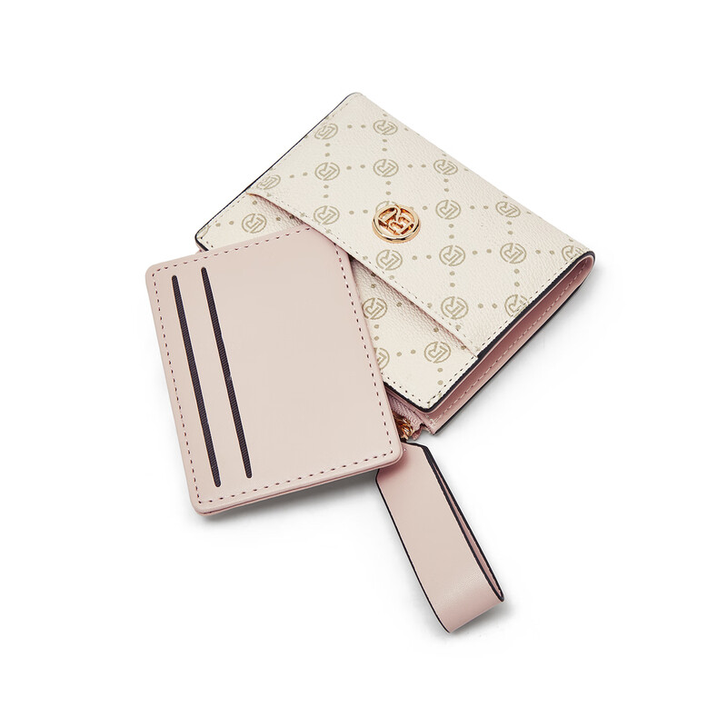 Old lady wallet large capacity short two-fold card holder money note holder clutch bag coin purse birthday gift for girlfriend