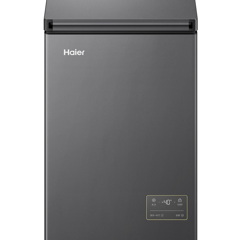 Haier 100 liters-40 small freezer household commercial refrigerator freezer dual-use freezer Jingdong official small refrigerator small freezer BC/BD-100GHEPSD9D 100 liters-40 degrees cryogenic 100L