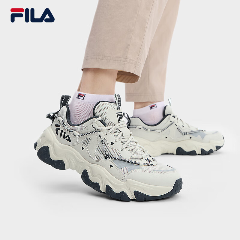 FILA official men's shoes dad shoes sneakers 2025 spring and summer FILA cat claw shoes 5th generation retro casual shoes