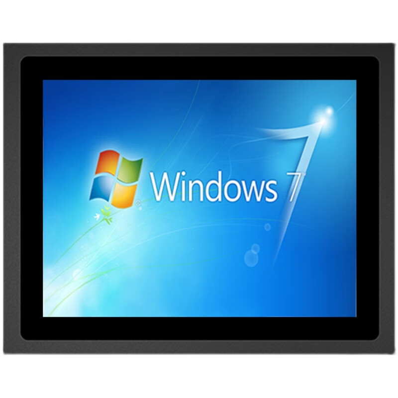 Industrial all-in-one machine embedded 10/12/15/17 capacitive resistive touch screen display industrial computer touch 12-inch resistive screen display (computer not included)