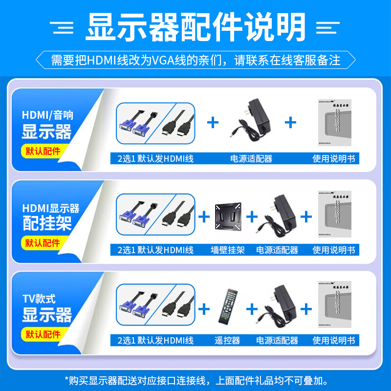 White computer monitor e-sports high brush 144/165 curved screen design artist assembly desktop second-hand quasi-new machine display LCD wall-mounted monitoring screen white model 19 inches丨VGA+HDMI built-in audio