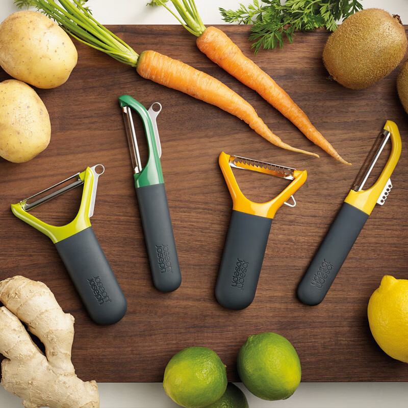 Shantou Lincun multifunctional peeler peeler stainless steel fruit planer shredder potato grater 1-shaped green