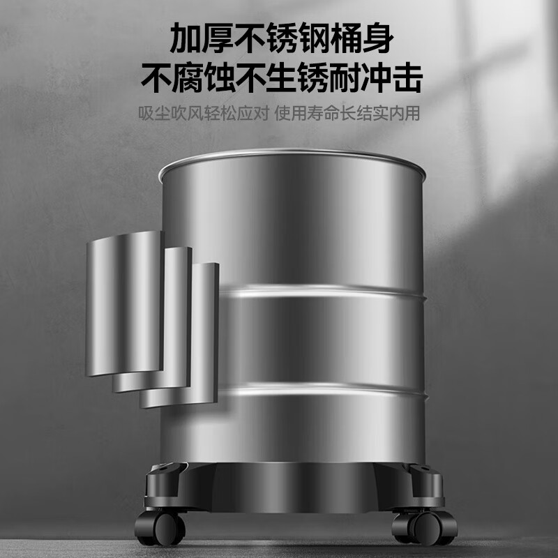 Meiling household vacuum cleaner high-power super suction industrial decoration beautiful seam land reclamation vehicle commercial hotel warehouse carpet powerful suction and mopping all-in-one vacuum cleaner