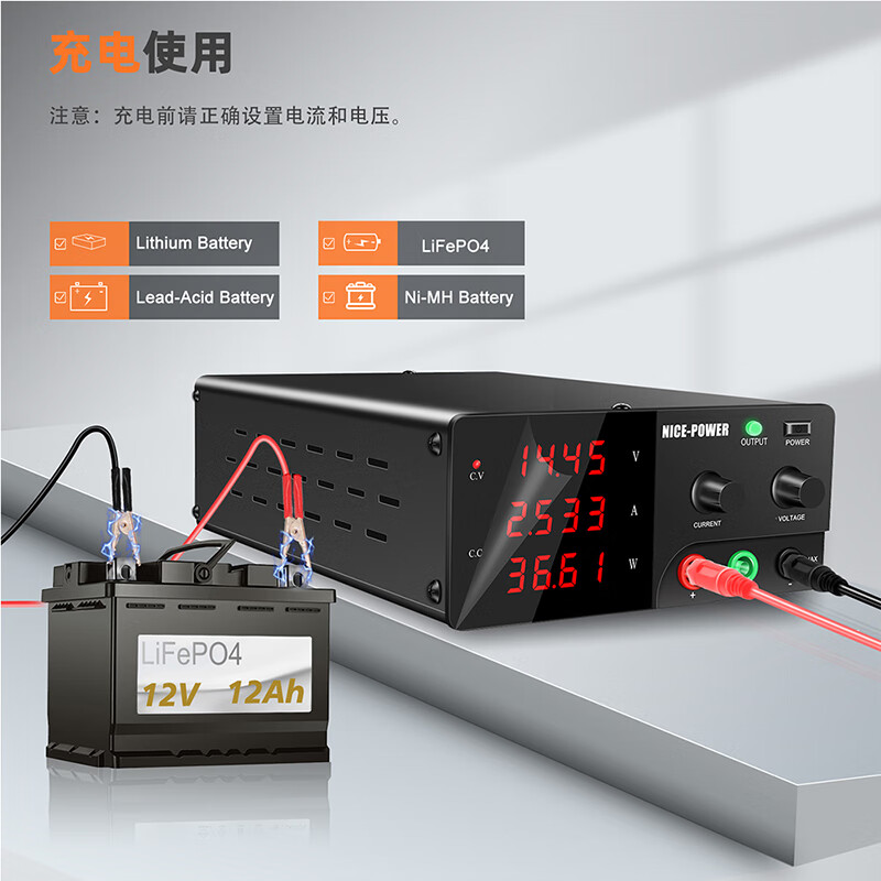 KUAIQU programmable DC regulated power supply 450W high power high precision 0~15V0~30A adjustable 485 programmable power supply