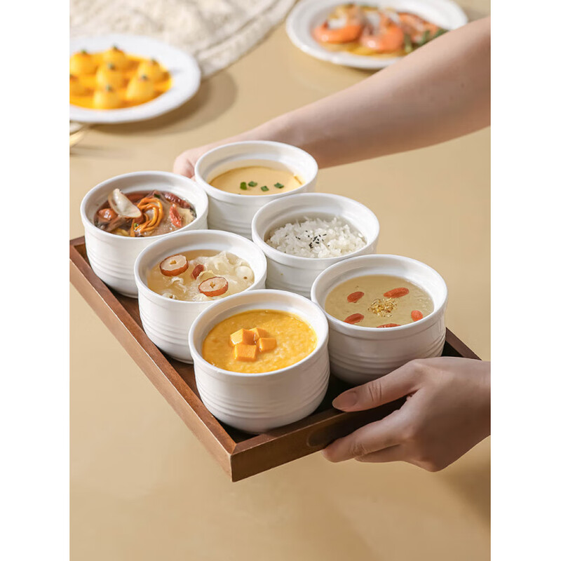 Fat Donglai's same electric stew pot, water-proof stew pot, household electric steamer, ceramic stew pot, household fully automatic water-proof stew pot, smart steaming stew pot + three-layer steamer, Mu Xuebai