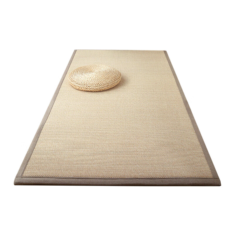 He Jiagong Japanese-style bamboo floor mat tatami kang mat bamboo mat bedside mat summer floor mat living room tea room carpet solid wood color 1.5 cm thickness 150*50CM