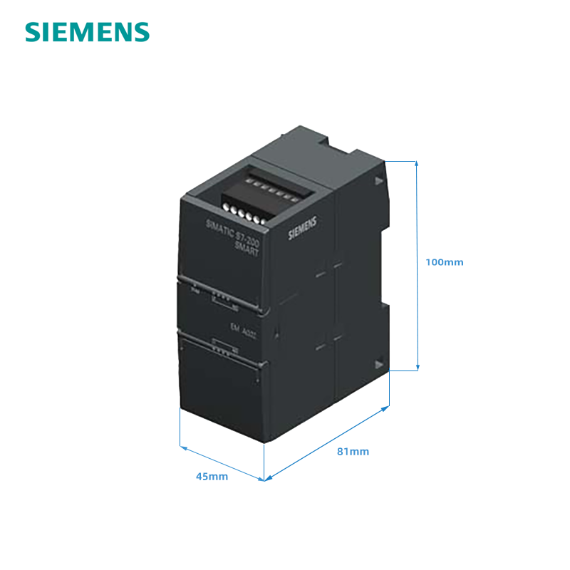 Siemens S7-200 SMART analog output module 6ES7288-3AQ02-0AA0, SM AQ02 2AO