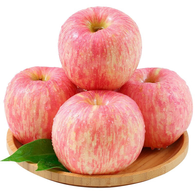 Xianhehuiyou domestic Fuji apple fresh fruit, the whole box is about 5.5-4.7 catties/net content 2000g