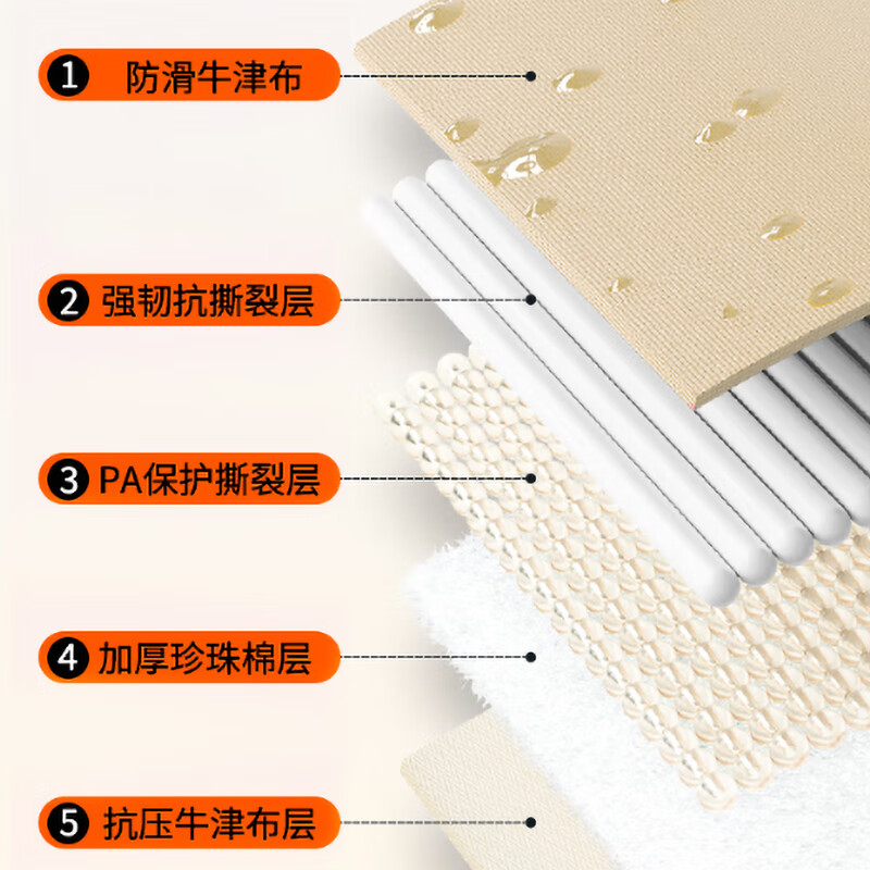 Waterman recliner, outdoor folding chair, sitting and lying dual-purpose camping lunch break companion folding bed with headrest, adjustable beach chair