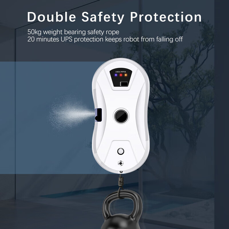 BMOIBMO same style automatic water spray window cleaning robot smart home fully automatic window cleaning electric W14S (unilateral water spray) European regulations