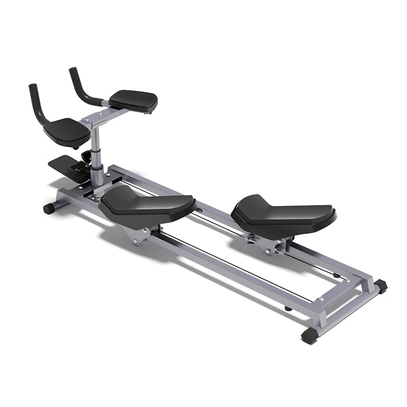 SEAN LEE home indoor crawler, fitness equipment, abdominal curling machine, home waist strengthening machine, thin belly, special abdominal control tool for men and women, steel rope linkage model, multi-function electronic watch + 5 levels of height, super soft kneeling pad