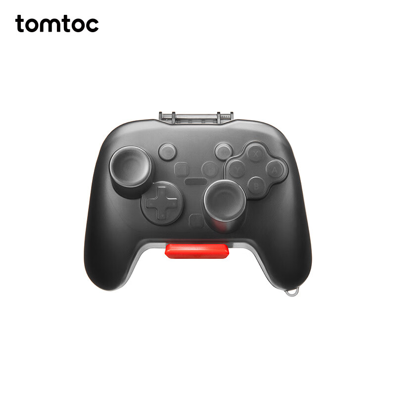 Tomtoc Switch2 Pro handle protective case, protective case, anti-fall and anti-spill handle accessories, can store rocker cap G25 Switch2 Pro handle protective case, matte black