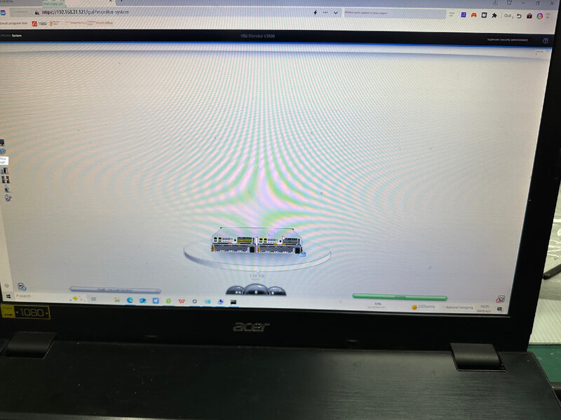 Original IBM V3500 V3700 V5000 storage controller provides test report installation and debugging