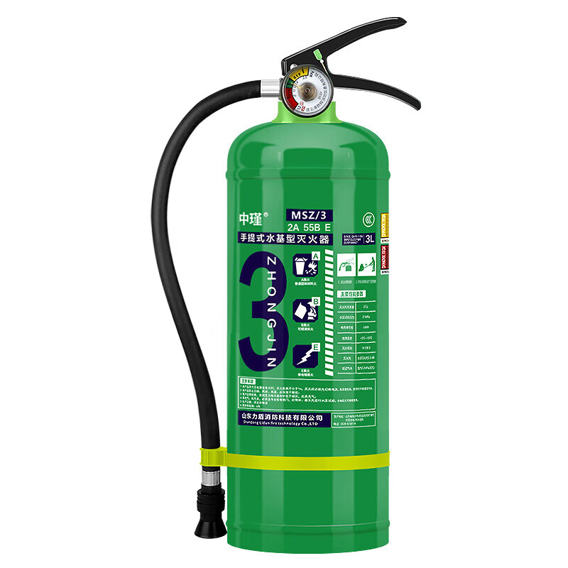 New national standard water-based fire extinguisher for shop use, household vehicle fire protection 3L6L 3 liter cart 4kg 3c certified cart-type water-based 45L (extinguishing oil and electric fire)_25-year national standard