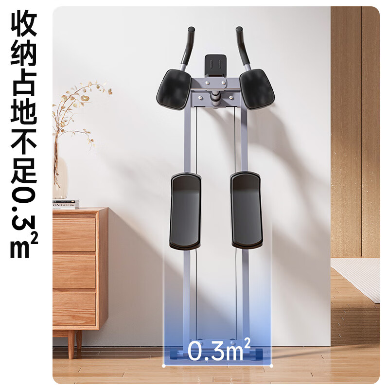 SEAN LEE crawler machine lumbar stretching core training spine spinal exercise artifact fitness weight loss slimming belly climbing machine steel rope linkage flagship model multi-function electronic watch + 5 levels of height super soft kneeling pad