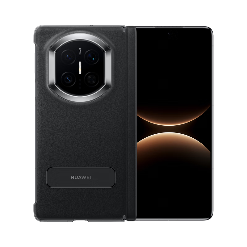 Huawei (HUAWEI) Mate X7 rotating stand protective case black original original mobile phone case mobile phone protective case