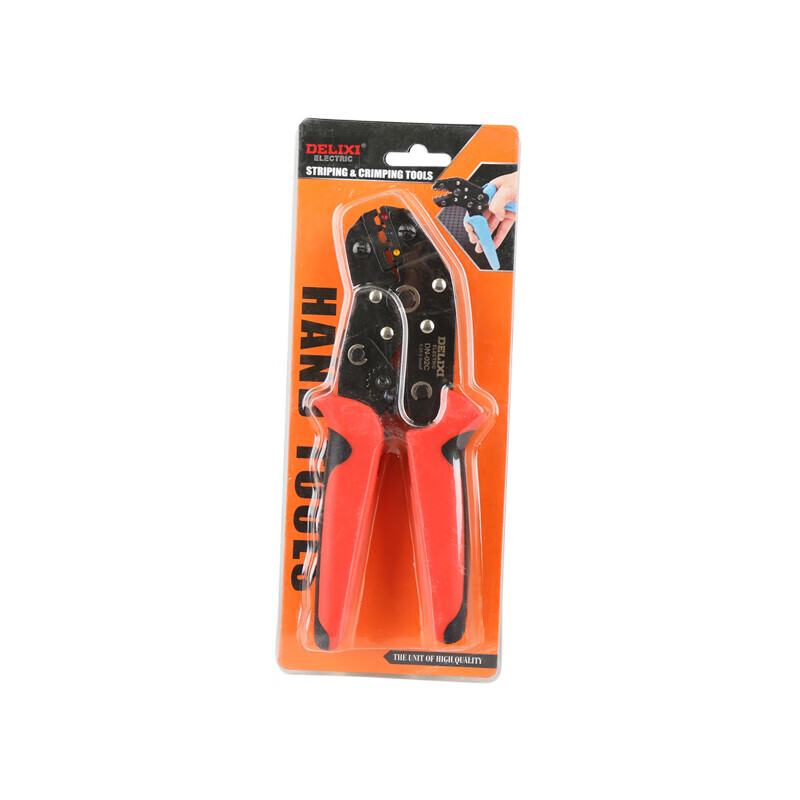Delixi Electric crimping pliers multi-functional crimping pliers cold-pressed terminal pliers stripping pliers tubular terminal 0.5-6mm DN05WF