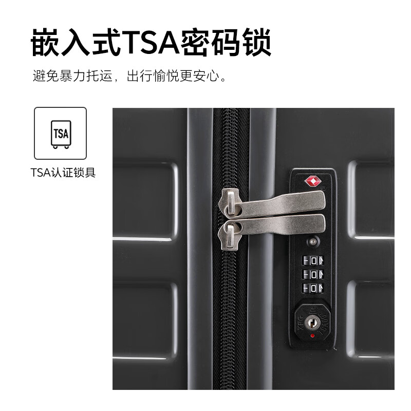 AMERICAN TOURISTER suitcase men's large capacity trolley case 20 inches business suitcase boarding code box student NC9*08001 20 inches