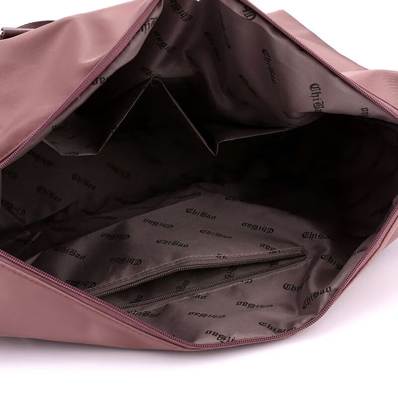 Ye Yu Oxford cloth suitcase travel bag folding trolley case special set mommy bag small pink