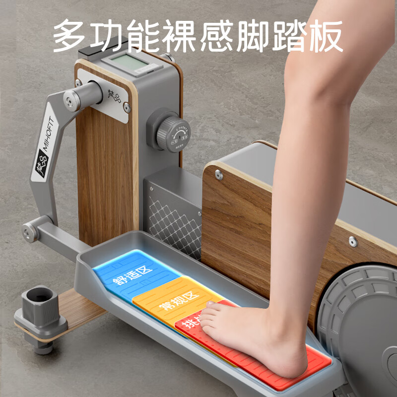 Fanpin large wooden horse elliptical machine home elliptical machine home fitness equipment walnut Miho-EL-Ultra Max