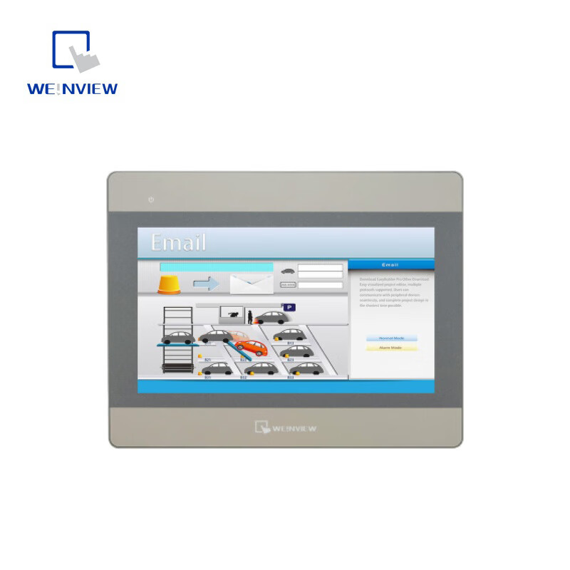 Wei Luntong 10.1-inch industrial-grade all-in-one touch screen human-machine interface HMI industrial display embedded automation workshop dust-proof and anti-fouling touch screen MT8106iE