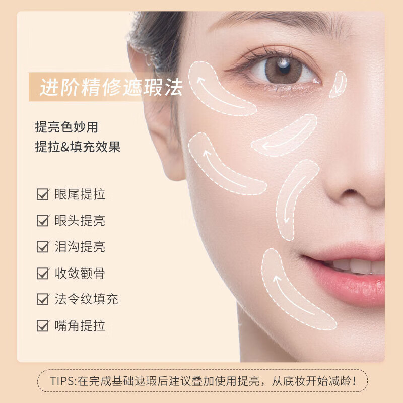 Bodybuilding Chuangyan Concealer Pen Concealer Liquid Concealer Spot Concealer Acne Marks Liquid Contouring Stick Dark Circle Covering Tattoo Tattoo Holding Makeup Goddess Festival