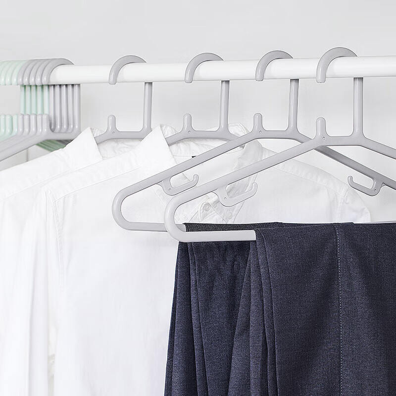 Camellia large clothes hanger non-slip clothes hanger 50cm clothes hanger clothes drying rack clothes support hanger 5 pieces