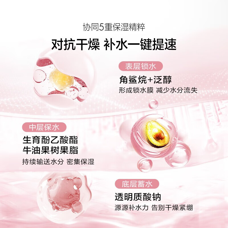 OSM flash sale 5-piece nutritious skin care set for New Year’s gift