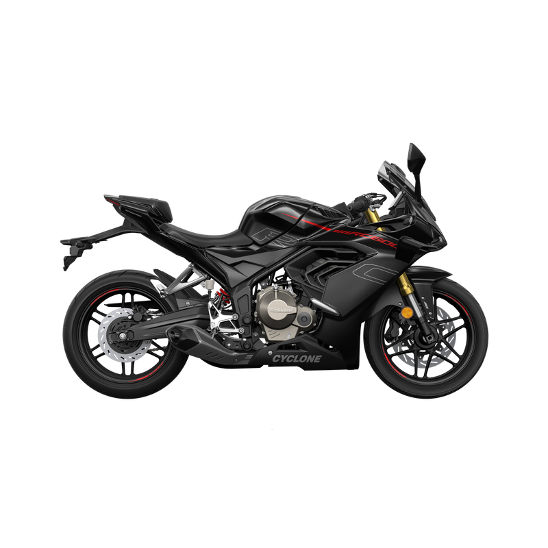 Zongshen Seikelong RC600 large displacement imitation racing fuel motorcycle intelligent water-cooled passionate sports car universe black sports version