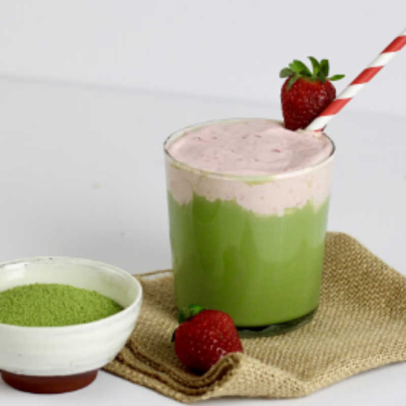 Qingyuhe Cocoa Powder 65g + Matcha Powder 70g Edible Green Tea Powder Drinking Pastry Baking Ingredients