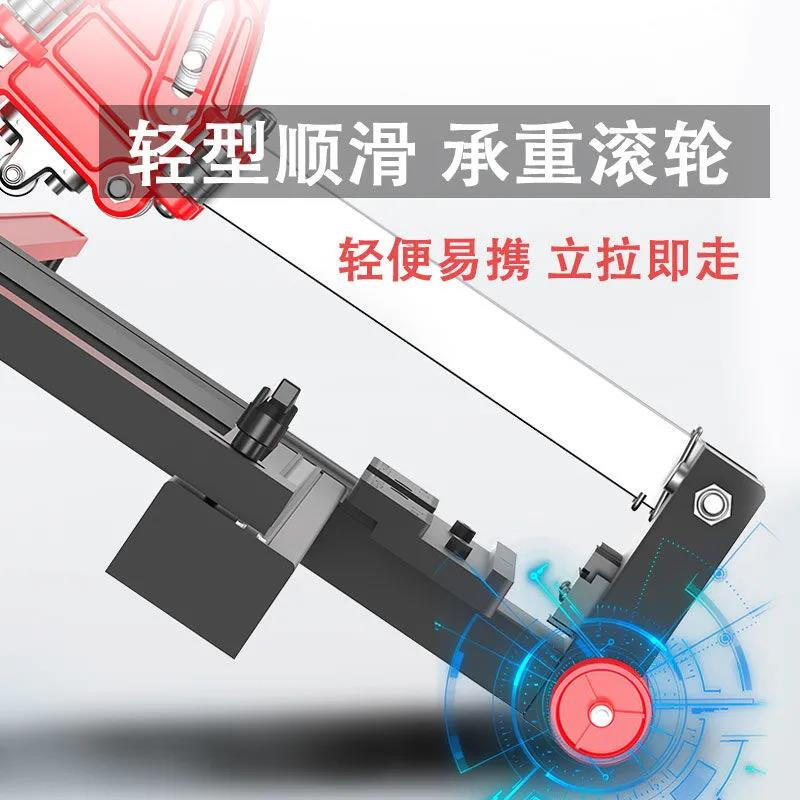 Shijing (SHIJING) tile push knife cutting artifact manual push knife orbital cutting machine floor rock slab masonry knife 3021 laser desktop sliding knife 3021 push knife 800mm standard solid monorail
