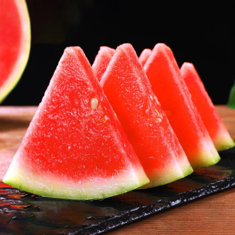 Jingxiansheng Kirin seedless watermelon 1 piece, net weight 5-7 pounds, fresh fruit