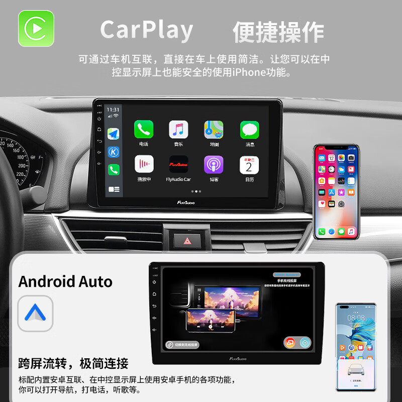 FlyAudio fits Honda Fit CRV Binzhi