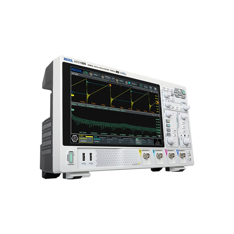 RIGOL Puyuan DHO1000 digital oscilloscope DHO1204 bandwidth 200M 4-channel 12bit high resolution home DHO1204+100M deep storage option