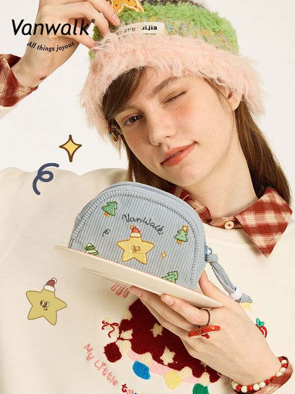 Series of gift bags for girls, portable key bag, apple gingerbread