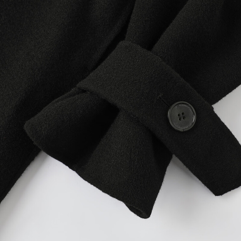 FivePlus women's woolen coat thickened mid-length double-sided woolen coat autumn and winter 2025 high-end Korean style coat for women