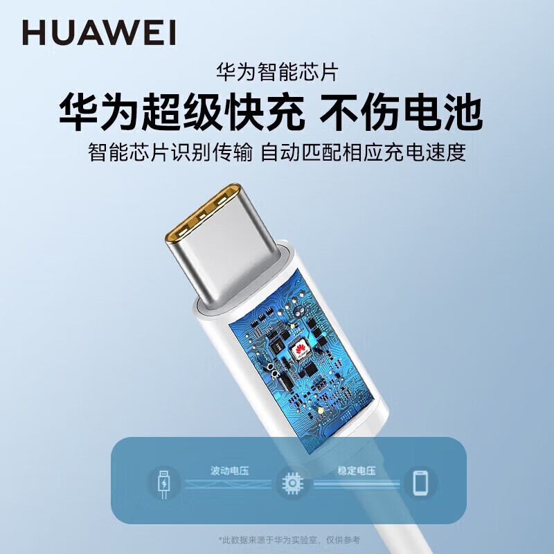 Huawei original 6a charging cable 66W/88W/100W super fast charging Mate70 60 50pro Pura80 70pr 6A charging cable Type-C white