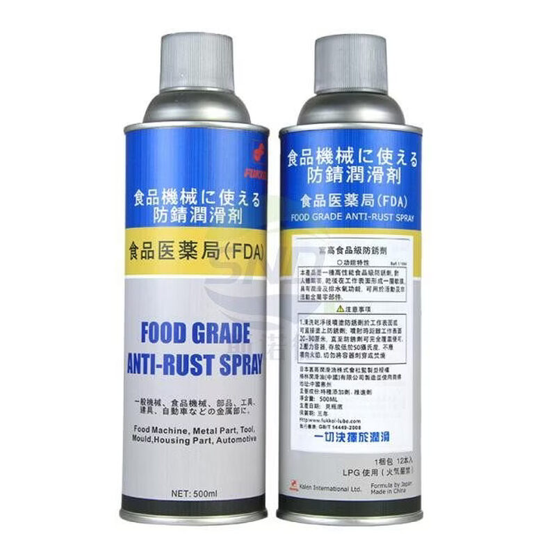 Japan's Fugao FUKKOL F-class anti-rust agent cosmetics and pharmaceuticals mold machinery gear anti-rust oil mold gasification type anti-rust agent_500ML_transparent color