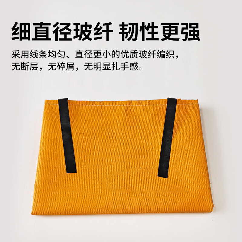 Tanan silicone fire-extinguishing blanket, double-sided, non-pricking, kitchen commercial outdoor fire escape blanket, double-sided silicone fire-extinguishing blanket 2m*2m, 500g, 9 micron, one price