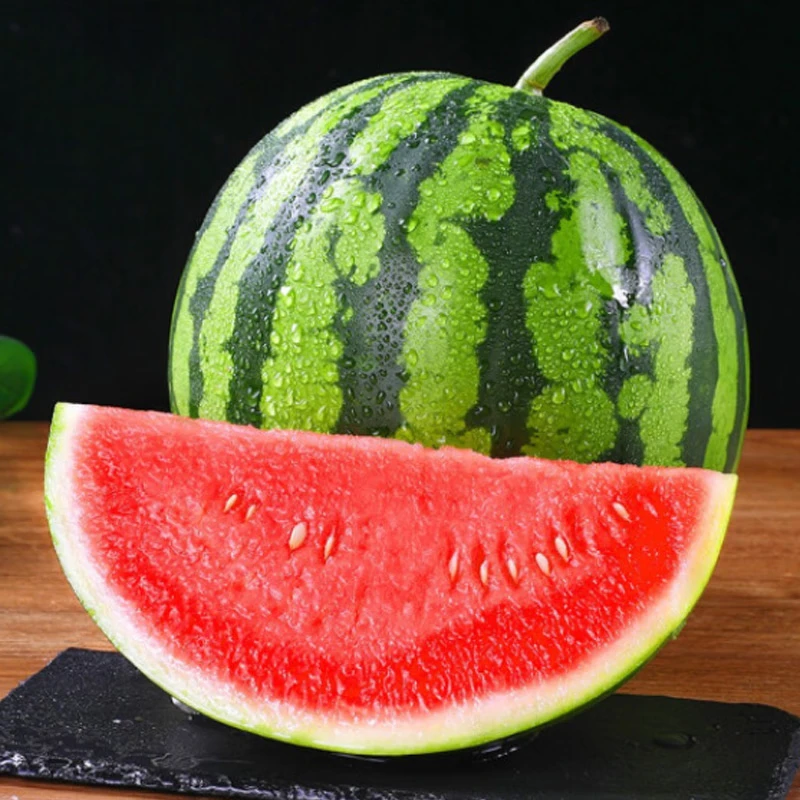 Jingxiansheng Kirin seedless watermelon 1 piece, net weight 5-7 pounds, fresh fruit