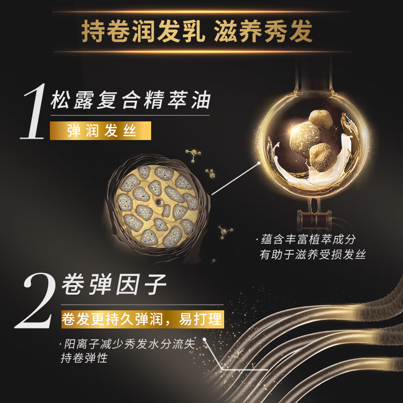 L'Oreal Chi Huan Curl Essential Oil Conditioner 440ml Dajin Bottle Conditioner (suitable for permed and curly hair)