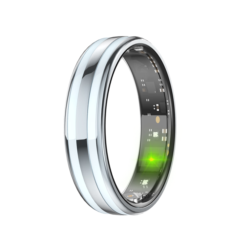 CH High-precision heart rate and blood pressure all-weather monitoring smart ring blood oxygen sleep pressure blood sugar record sports health smart ring ring waterproof gift recommendation