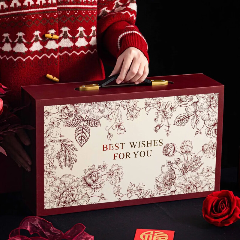 Garson wedding gift for newlyweds bowl and plate set, engagement and wedding gift, high-end wedding tableware set for bride, Taohuayuan-perfect bowls, cups and plates